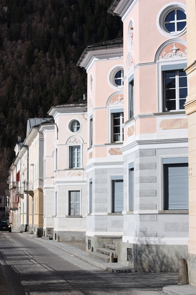 Denkmalgeschützte Palazzi in Poschiavo