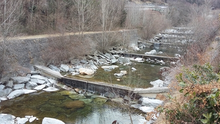 Gebirgsfluss Calancasca