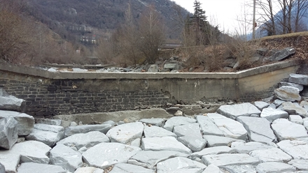 Gebirgsfluss Calancasca