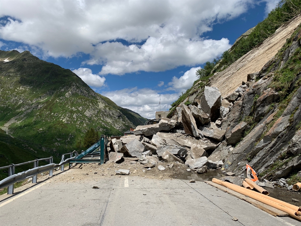 Foto Lukmanierstrasse Juli 2021