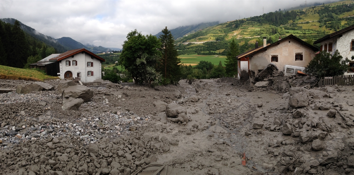 Verbauung Wildbach Val Triazza