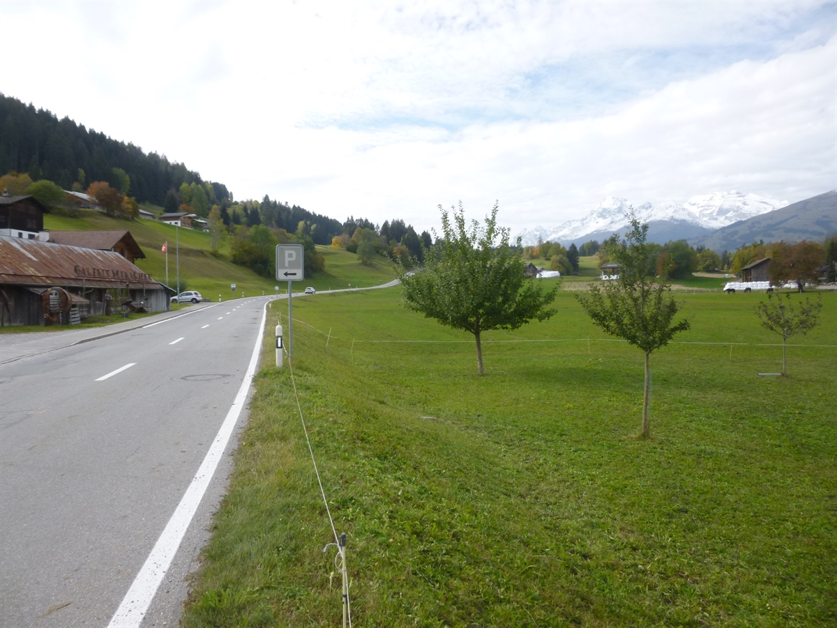 Foto Korrektion Obersaxerstrasse Mundaun