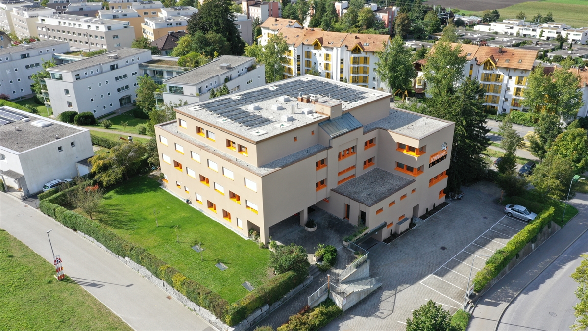 Luftaufnahme Bündner Lehrlingshaus