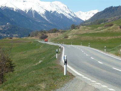 Engadinerstrasse Scuol-Valsot