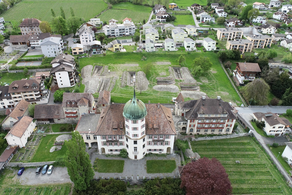 Notgrabung Schlossbungert Zizers