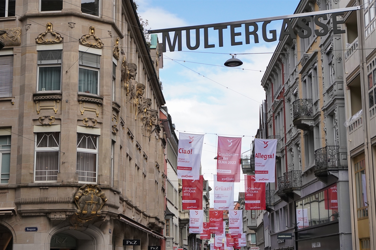 Foto Multergasse St. Gallen