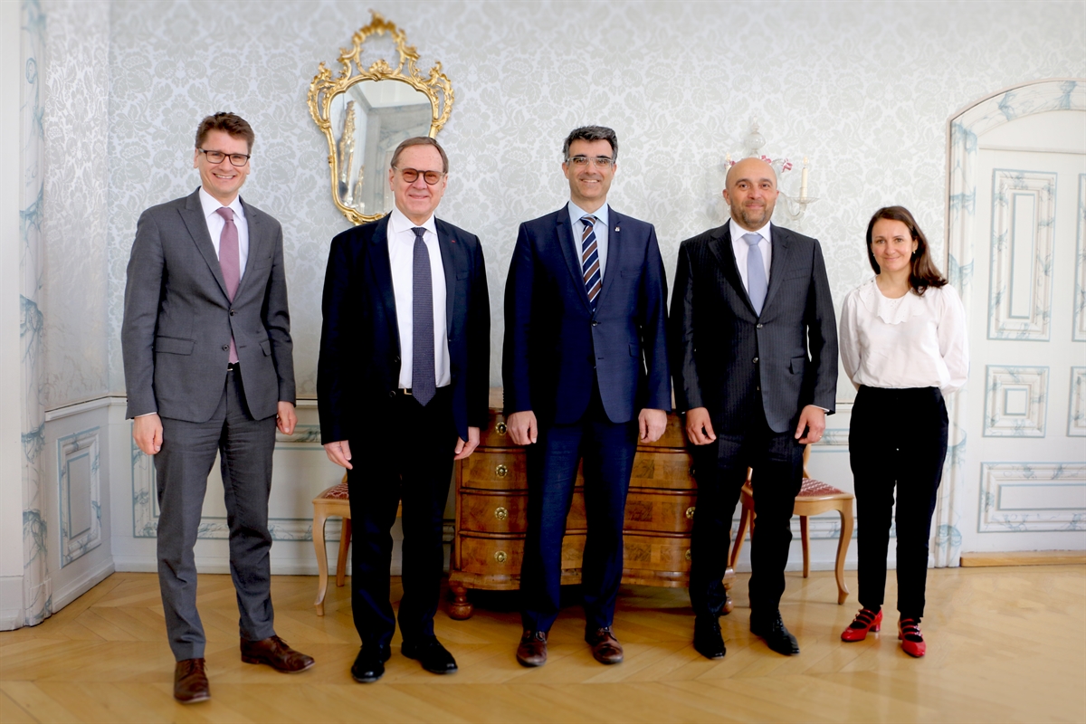 Foto Besuch Botschafter Frankreich