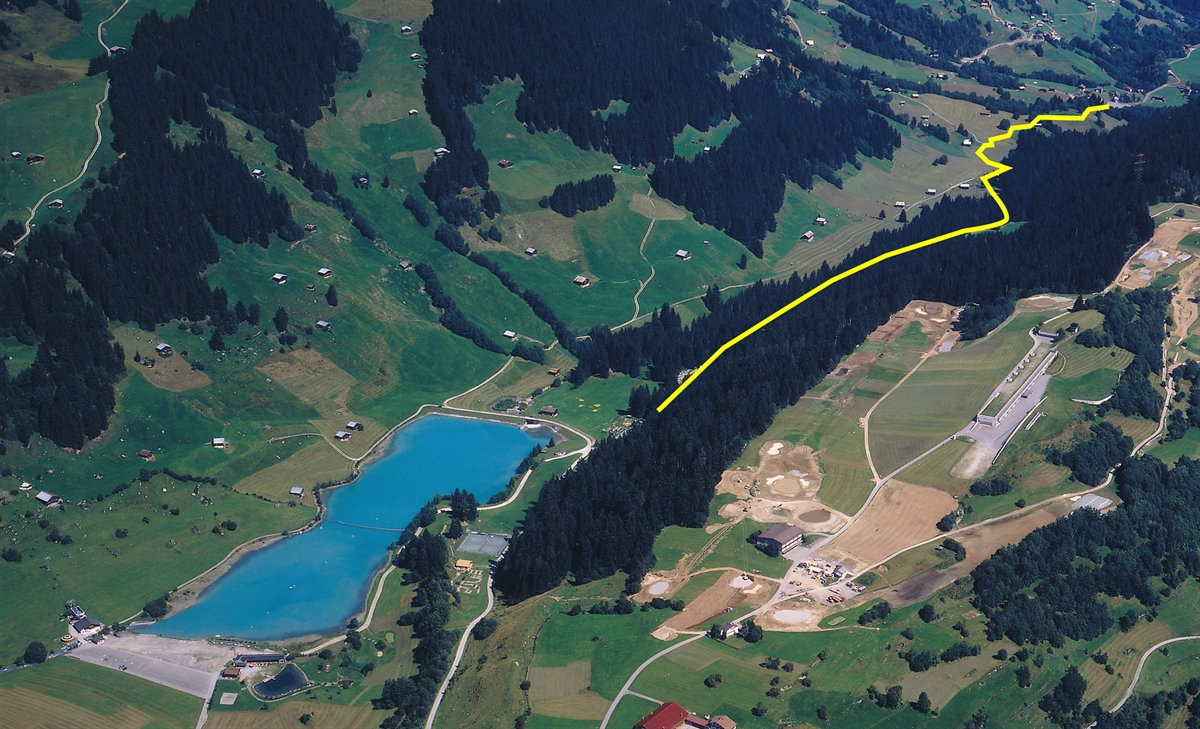 Foto Neue Gemeindestrasse Brigels