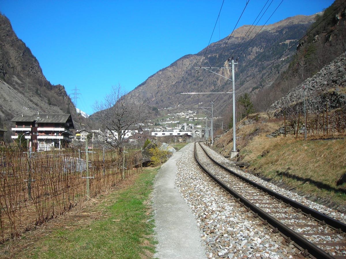 Steinschlagschutz Campascio, Brusio