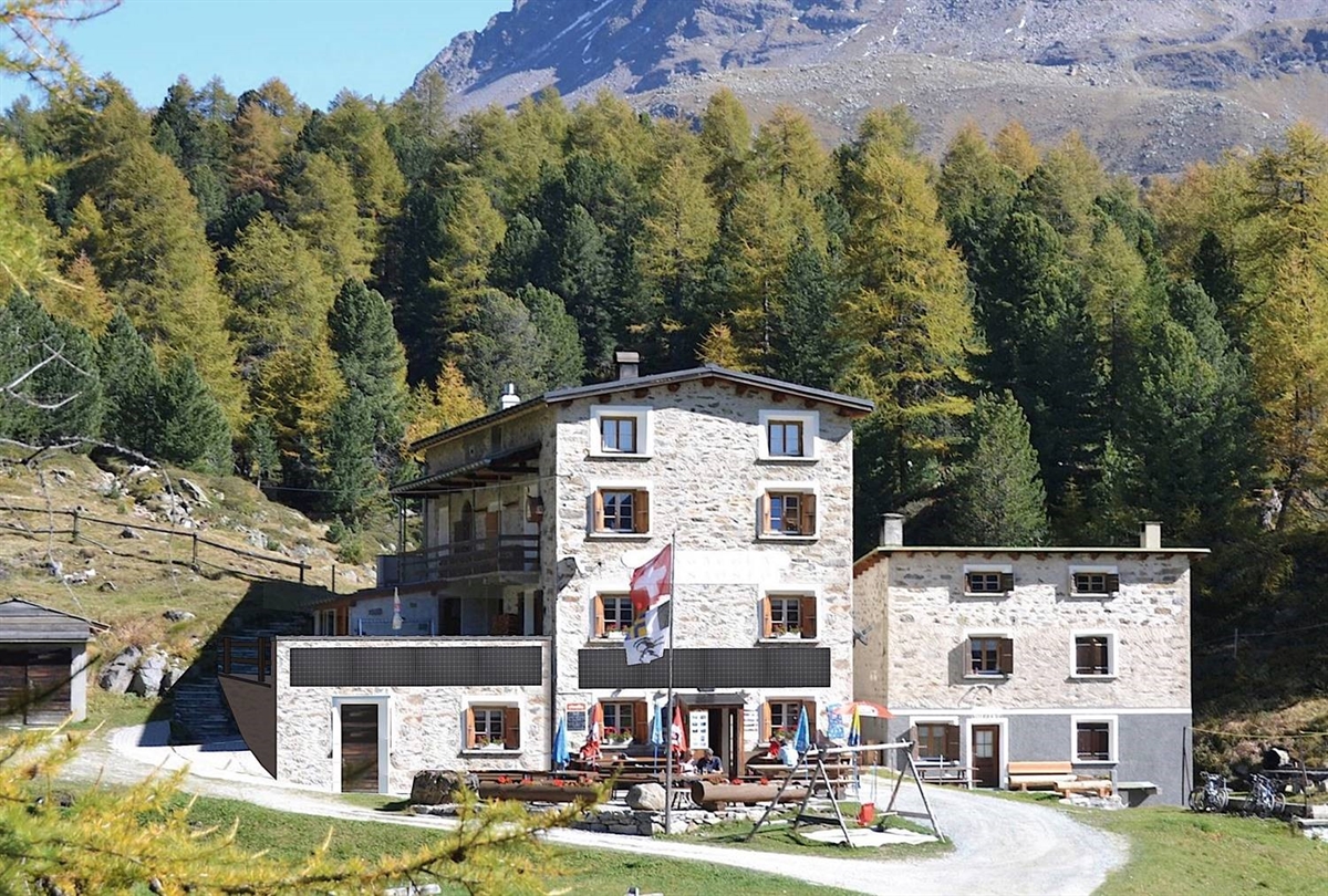 Visualisierung Rifugio Saoseo
