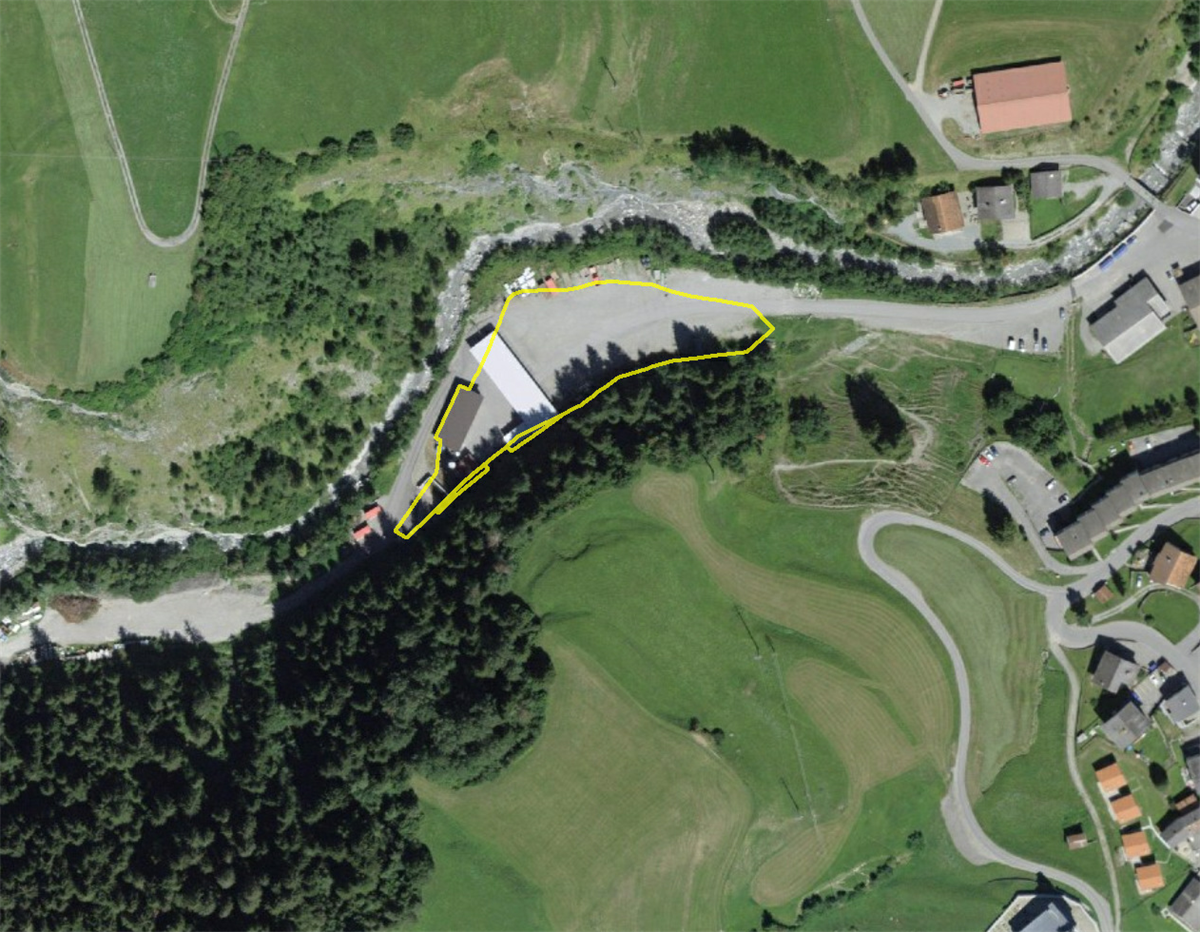 Gebiet für neuen Werkhof in Savognin