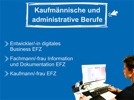 Kaufmännische und administrative Berufe
