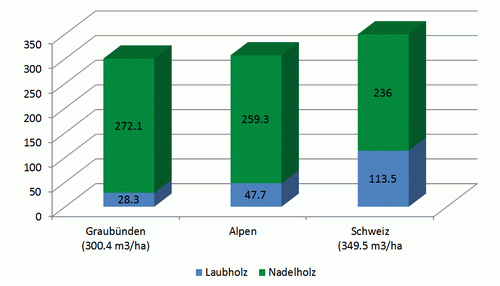 Grafik Holzvorrat