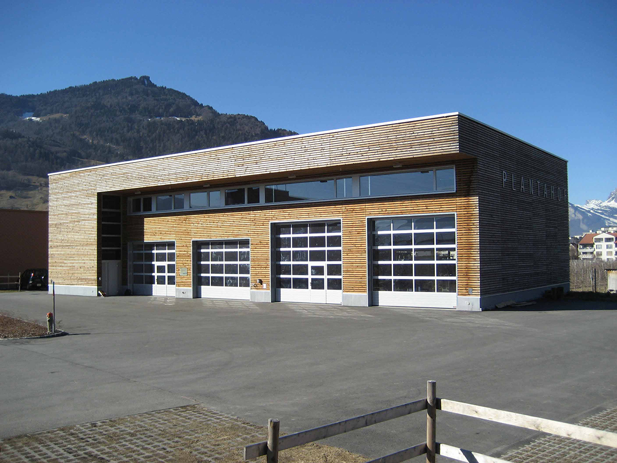 Landwirtschaftliches Bildungs- und Beratungszentrum Plantahof Landquart, Maschinenhalle