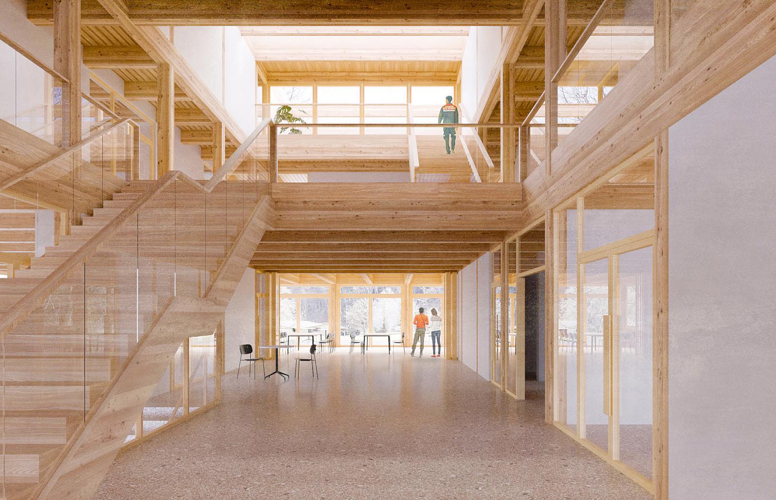 ZAC ZicZAC Atrium Rendering