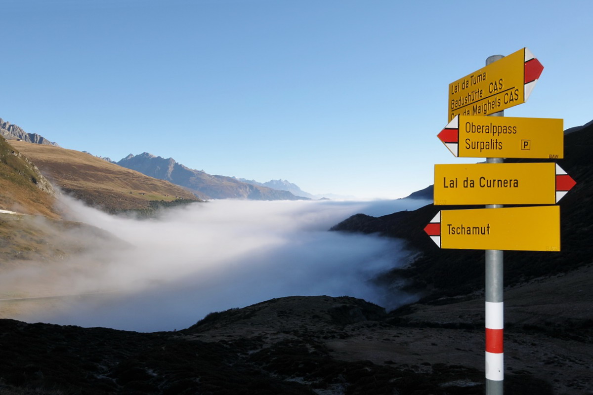 Wanderwege am Oberalppass