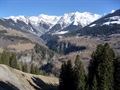 Einzugsgebiet des Rieinertobels (Lumnezia) vom Gegenhang aus fotografiert.