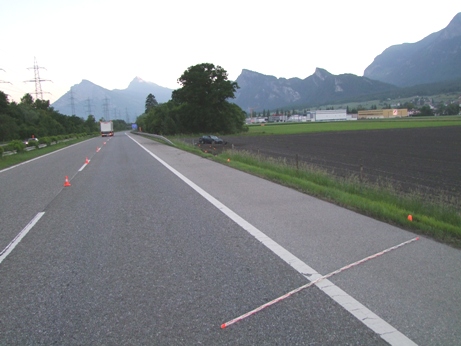Uebsichstaufnahme der A 13