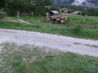 Endlage der verunfallten Kutsche