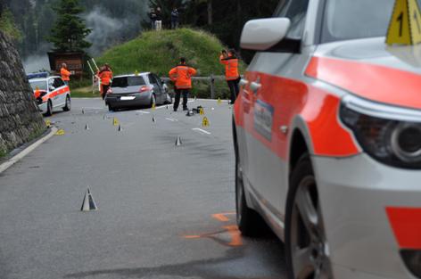 Endlage der Fahrzeuge