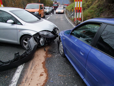 Die beiden beteiligten Personenwagen
