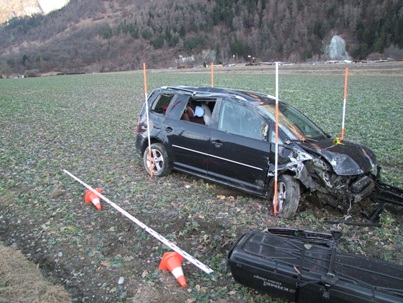 Selbstunfall Domat Ems