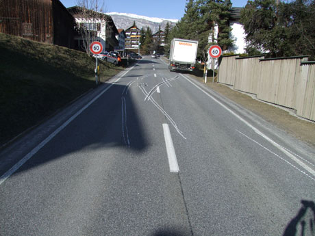 Kollision nach Überholmanöver