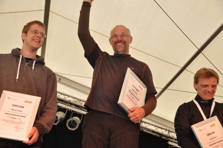 Das Siegertrio der ersten Biker-Prävi-Days