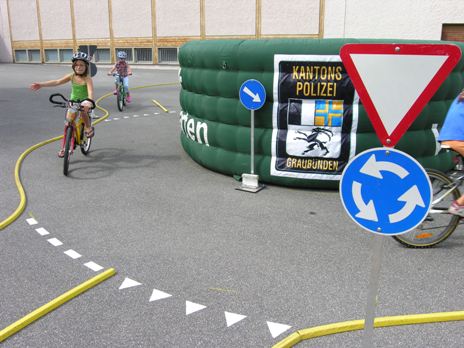 Verkehrsgarten der Kantonspolizei Graubünden