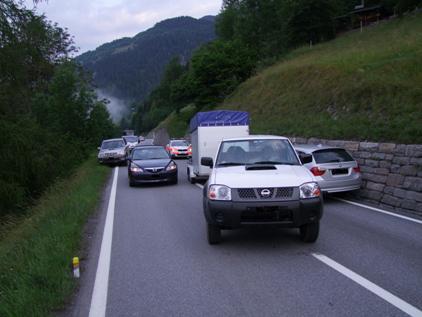Verkehrsunfall Schluein