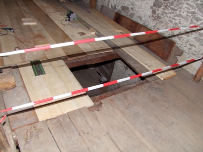Arbeiter bei Sturz am Rücken verletzt