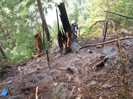Brandursache dürfte ein Blitzeinschlag gewesen sein
