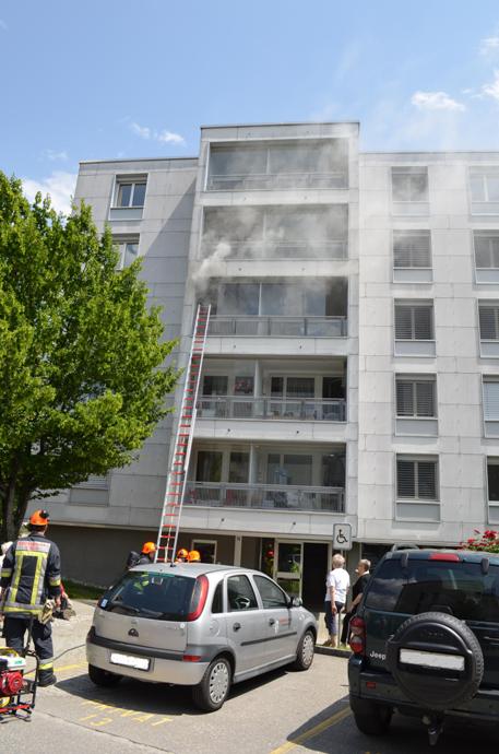 Brand Mehrfamilienhaus Chur