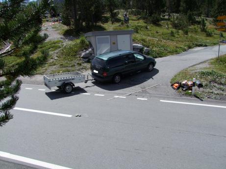 Unfall am Ofenpass