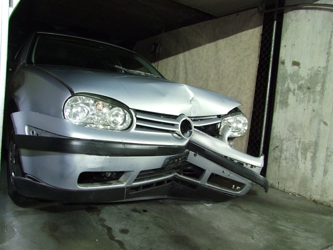 Unfallfahrzeug