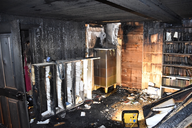 brandgeschädigte Wohnung