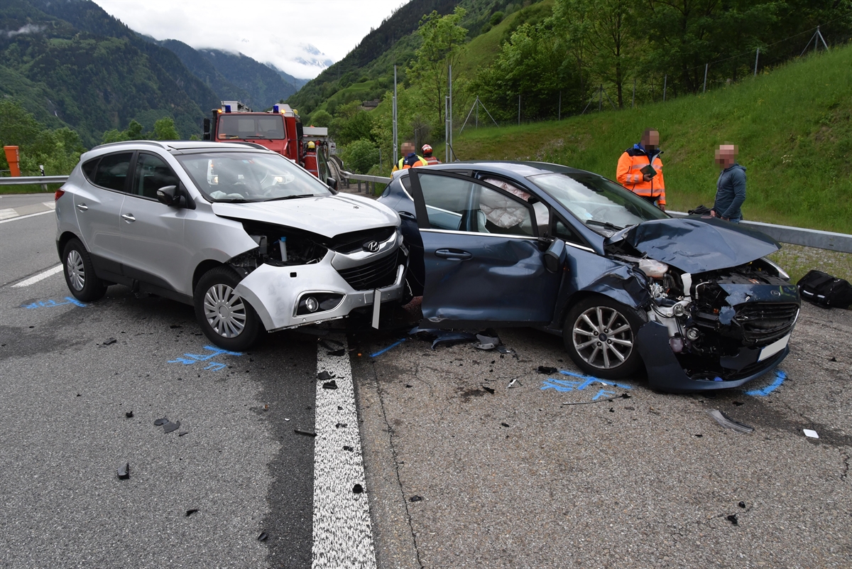 Endlage der beiden Fahrzeuge