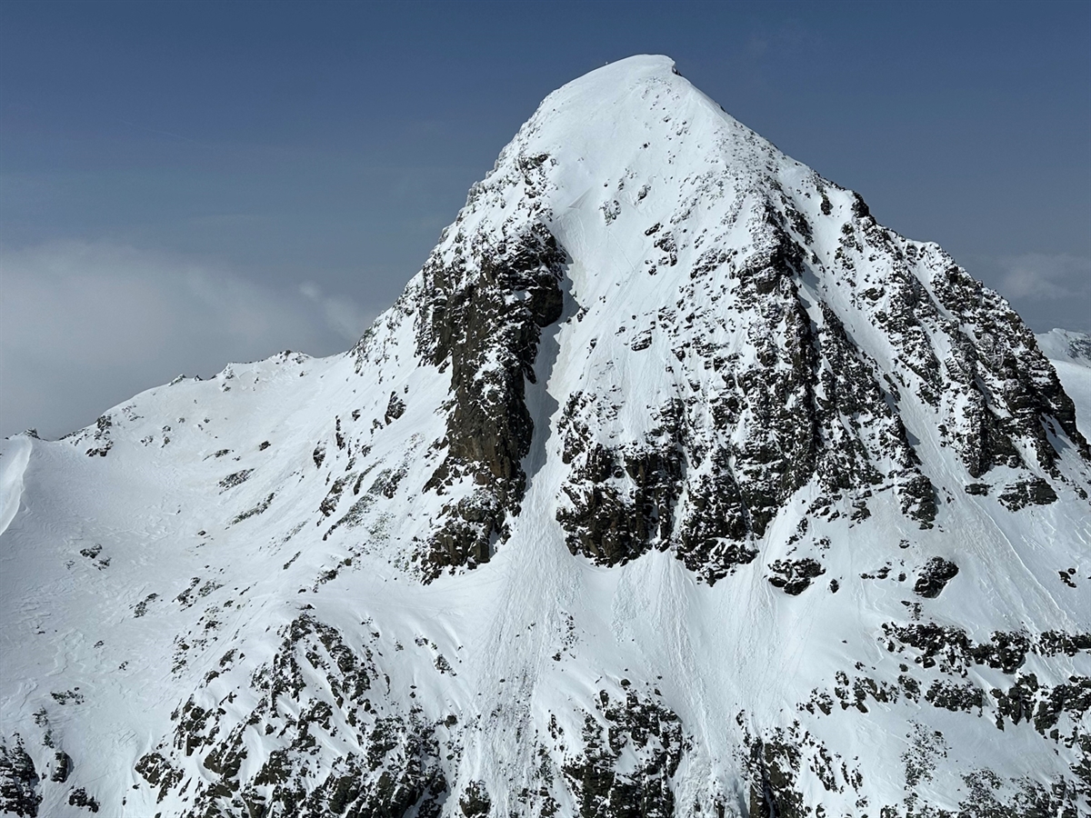 Nordöstliche Rinne des Piz Platta