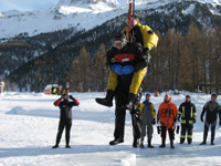 Bergung und Transport mit dem Helikopter