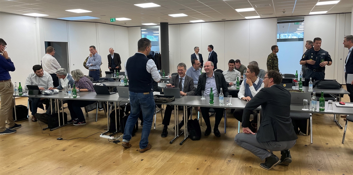 Diskussionen in kleinen Gruppen