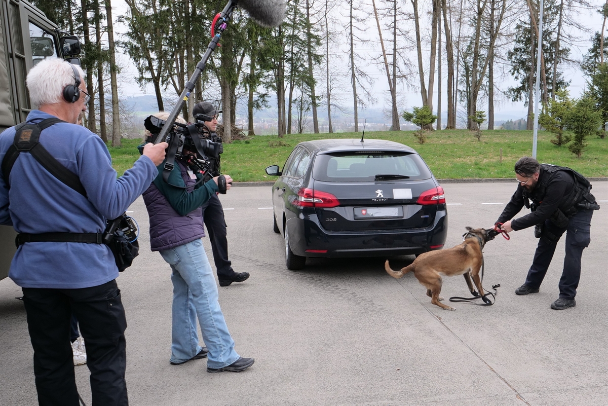 Filmteam im Einsatz
