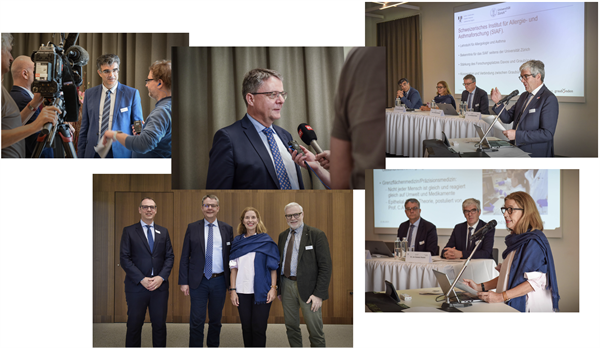 Bilder der Medienkonferenz