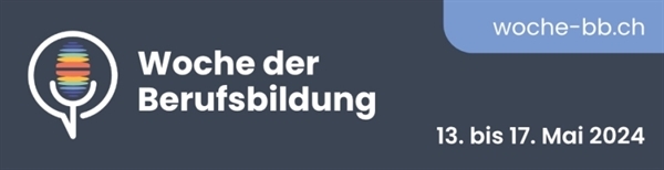 13.05.2024: Interkantonale Woche der Berufsbildung  Banneransicht Woche der Berufsbildung  Vom 13. bis 17. Mai steht die Berufsbildung im Fokus. 30 Lokalradios und weitere Medien sprechen mit Lernenden und Berufs-Champions, diskutieren mit Berufsberatenden und Berufsbildenden, vermitteln Facts und Hintergründe. Hinzu kommen Livestreams von Lernenden aus Lehrbetrieben. Die Umsetzung in Graubünden erfolgt in Zusammenarbeit mit dem Südostschweiz Medienhaus Somedia und Radiotelevisiun Svizra Rumantscha RTR .  Die nachstehend verlinkten Beiträge geben einen Eindruck der multimedeialen Umsetzung und Interaktion auf Social Media:  Laufbahn – Nachgefragt auf der Strasse Radio Südostschweiz geht auf die Strassen. In der Churer Altstadt fragt die Reporterin Passant:innen nach ihren Karriereverläufen. Die Umfrage zeigt: Das Schweizer Bildungssystem ermöglicht spannenden berufliche Entwicklung – beispieslweise vom Koch zum Logistiker und Kaufmann bis zum Rettungssanitär. > Zum Instagram-Reel...  Unterstützer in der Berufswahl – Ursina Kipfmüller, stv. Abteilungsleiterin Berufs- Studien- und Laufbahnberatung GR Zur Berufswahl in sieben Schritten...   > Zum Interview auif Radio Südostschweiz