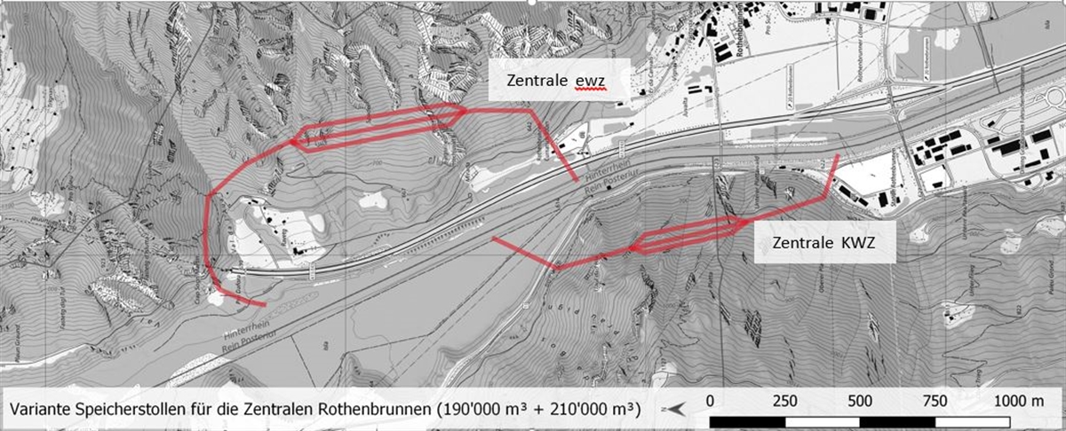 Karte Variante Speicherstollen ZentraleRothenbrunnen