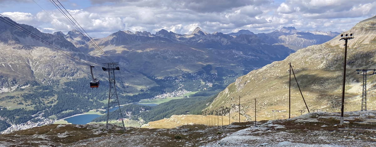 Rückbau bzw. Verkabelung einer Freileitung im Skigebiet Corvatsch
